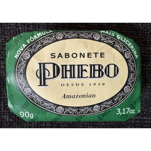Phebo Brazil Sabonete Hand Soap Amazonian 90g 3.17oz - Exp 9/26